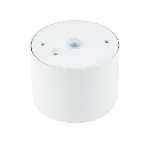 Weiße Bewegungsmelder-Deckenleuchte für den Innenbereich