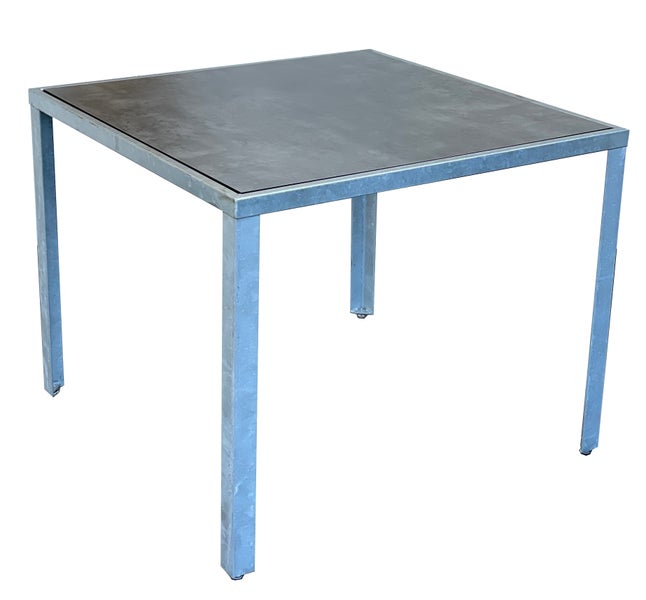 Esstisch COMPACT T95 HPL Betonoptik 95x95 cm