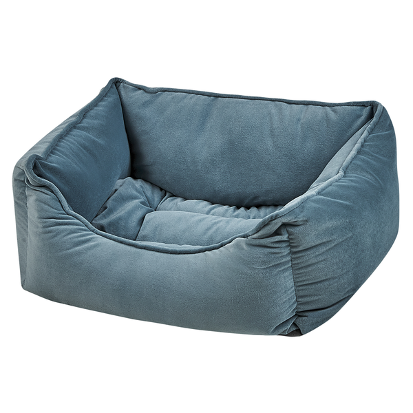 Tierbett IZMIR Samtstoff Blau
