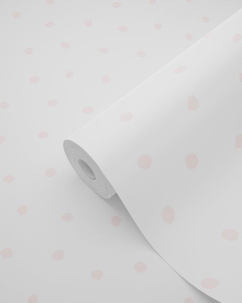 Tapetenrolle mit Punktmuster