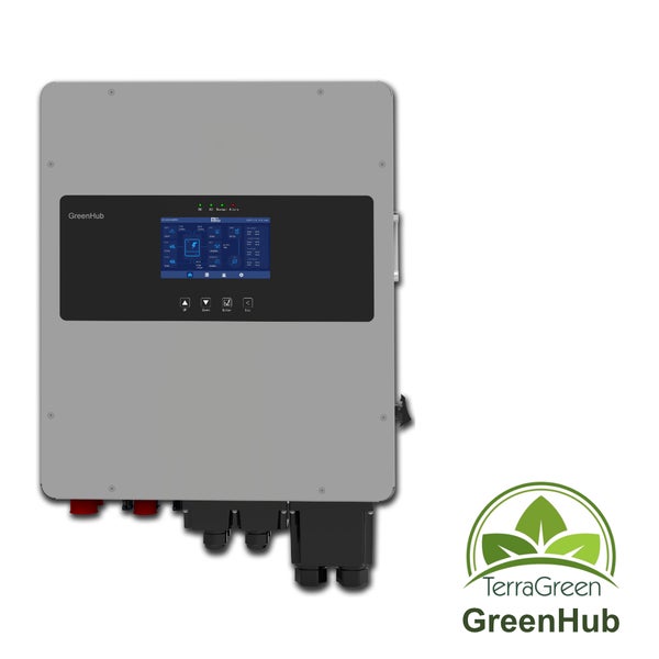 TerraGreen - GreenHub Premium-Set: Leistungsstarker 20 kWh Batteriespeicher – modular erweiterbar bis 40kWh, Energiemanagement-System & 14 kWh Wechselrichter. Für Photovolaikanlagen.  –  Angebot für Privatkunden