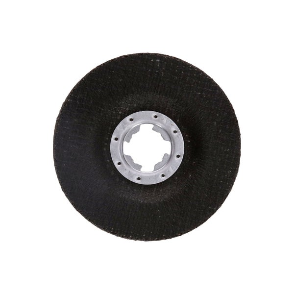 Schleifscheibe mit Metalleinsatz
