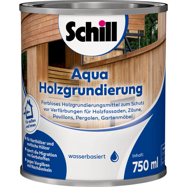 Schill Aqua Holzgrundierung 0,75 Liter