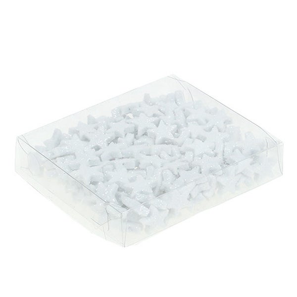 Dekosterne in einer transparenten Box