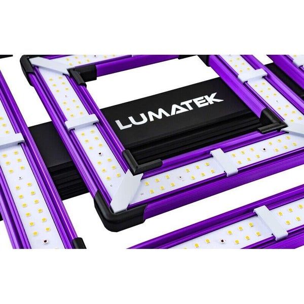 Lumatek ATS200W PRO LED Grow Lampe – Dimmbar, 2,9 µmol/J, Vollspektrum Pflanzenlampe für Wuchs & Blüte – Osram LEDs, Lumatek Treiber, effiziente Ausleuchtung