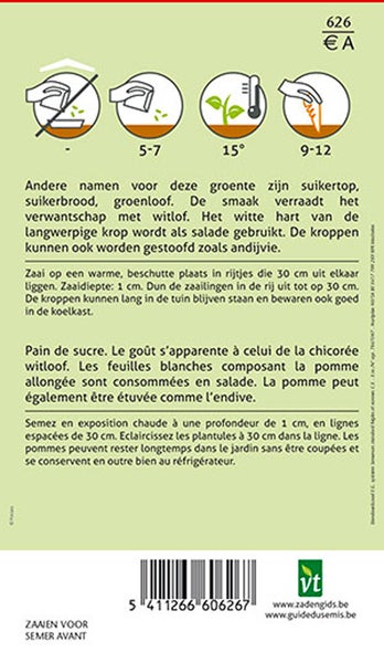 Informationen zur Aussaat von Zuckerhut