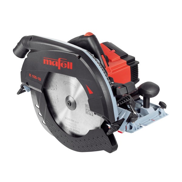 Mafell K 105-18 Akku-Handkreissäge mit Sägeblatt für präzise Holzschnitte
