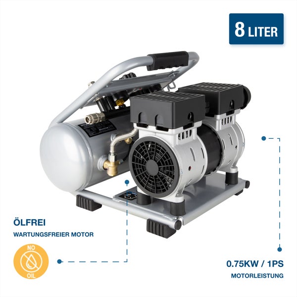 Silent Kompressor SAC75008