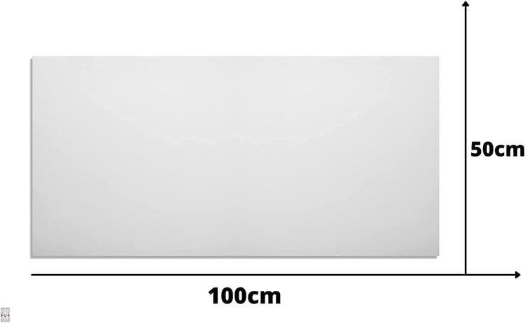 Paneelen aus reines Polystyrol XPS Styropor Deckenpaneelen Wandpaneelen 3mm dick - 100x50cm 0,5m² 0814XL Weiß