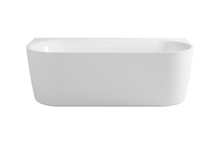 Calmwaters Vorwand-Badewanne 180x80 cm Komplettset Seamless Comfort, fugenloses Design, vormontiert mit Schürze & Ablaufgarnitur, Made in EU, Acryl, 02SL6220