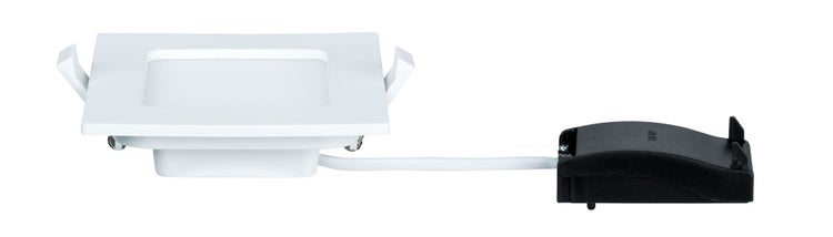 LED Einbaupanel IP44 eckig 115x115mm 6W 390lm 4000K Weiß