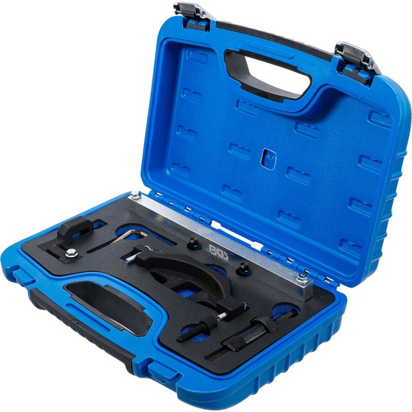 Nockenwellen Arretierwerkzeugsatz im blauen Koffer