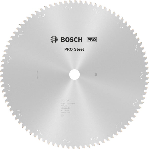 Bosch PRO Steel Sägeblatt für Kreissägen Netz- / kabelgebunden 355 x 2,2 x 25,4 mm T90 - 2608844871