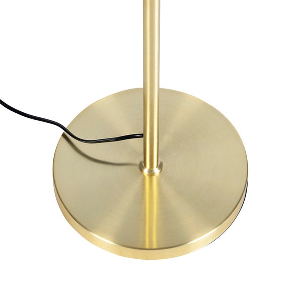 Detailaufnahme des Fußes einer Stehlampe