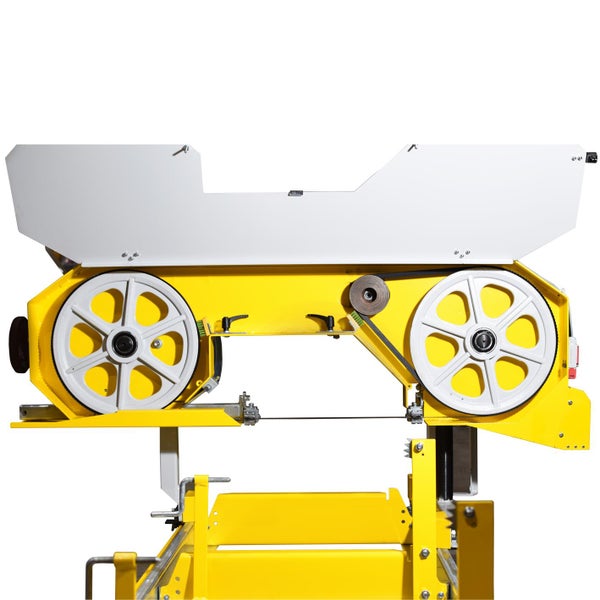 Bandsäge für den Zuschnitt von Materialien