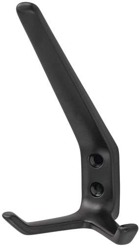 Kleiderhaken aus Metall mit zwei Haken