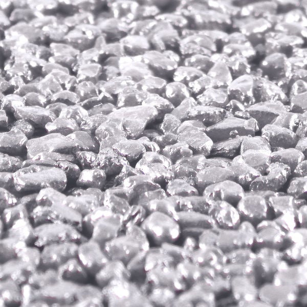 Terralith Metallic - Steinteppich grau für 1 qm - außen -