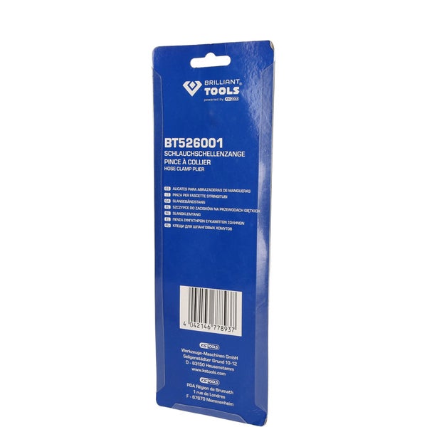 Brilliant Tools Schlauchschellenzange Verpackung