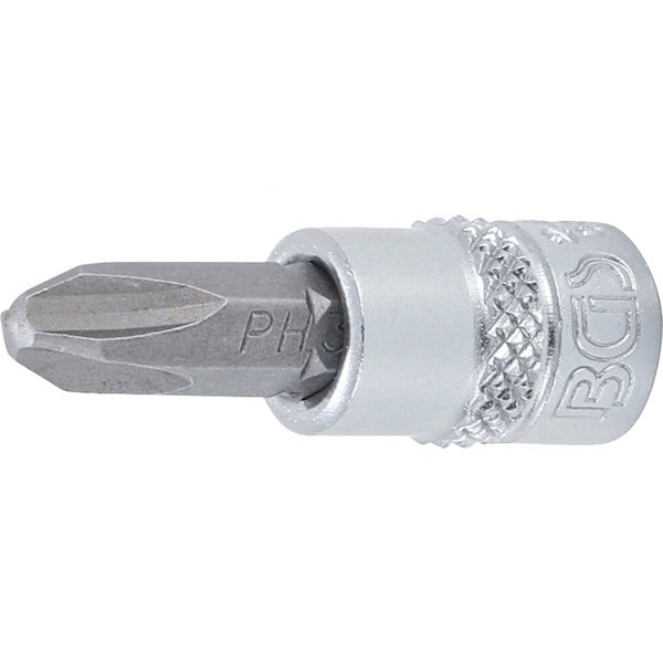 BGS Bit-Einsatz Antrieb Innenvierkant 6,3 mm (1/4) Kreuzschlitz PH3 - 2489