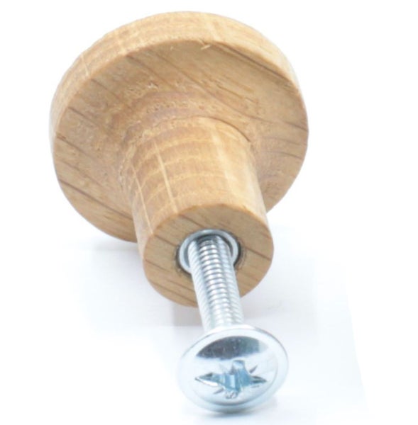 Holzmöbelknopf mit Schraube