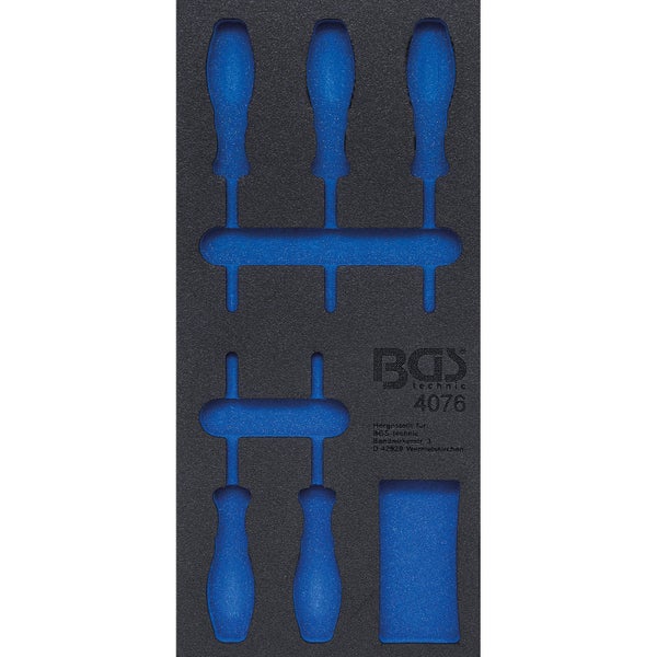 BGS Werkstattwageneinlage 1/3 leer für Art. 4076 - 4076-1