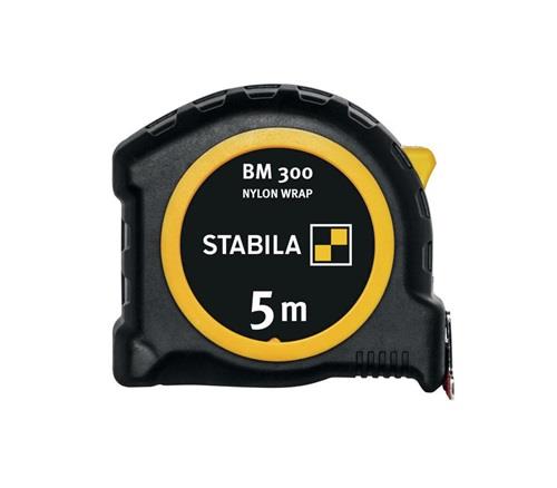 Stabila Taschenbandmaß BM 300 5 m metrische Skala - 19577
