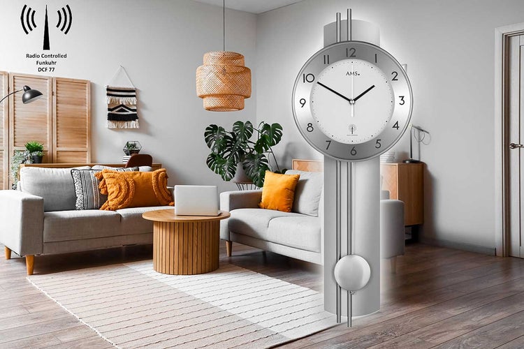 AMS Wanduhr 5266S | Pendeluhren | Bürouhren