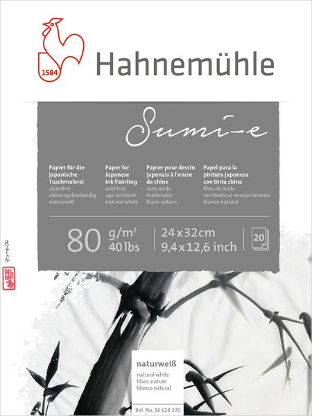 Hahnemühle Papier Sumi-e, 24 x 32 cm, 80 g/m²