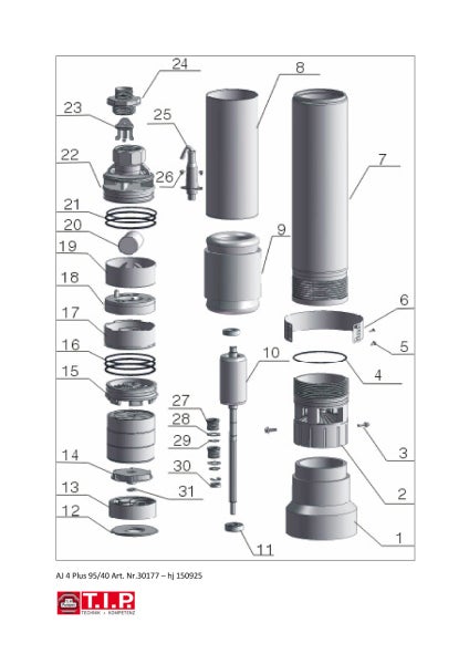 Technische Zeichnung einer Pendelleuchte mit Maßen: Gesamthöhe 150 Zentimeter, Schirmhöhe 33,7 Zentimeter, Durchmesser 22,5 Zentimeter, Baldachin 10 Zentimeter.