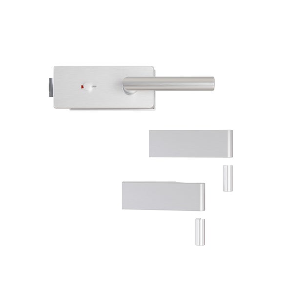 Türbeschlag-Set mit Drückergarnitur und Befestigungsmaterial