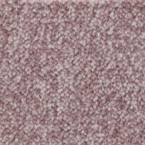 Auslegware Teppichboden altrosa mit Velours Oberfläche und Textilvlies Rücken Meterware in Malve 500 cm Breite (Meterware)