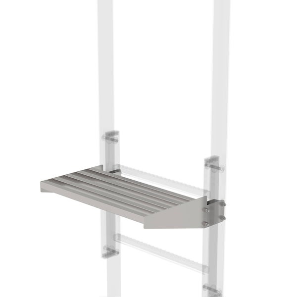 Regalbrett zur Montage an einer Sprossenleiter