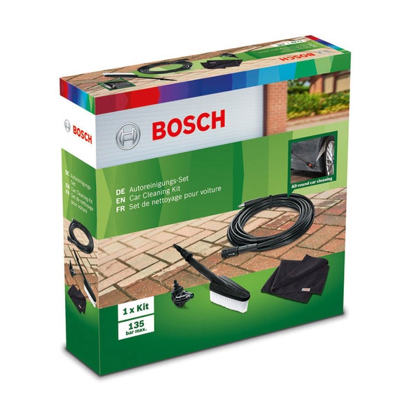 Bosch Autoreinigungsset in der Verpackung