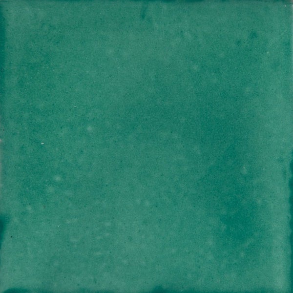 Grüne Keramikfliese