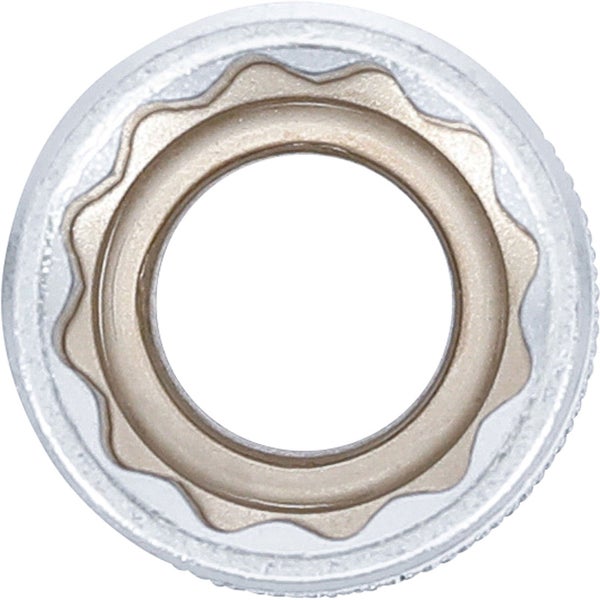BGS Steckschlüssel-Einsatz Zwölfkant Antrieb Innenvierkant 12,5 mm (1/2) SW 17 mm - 10637