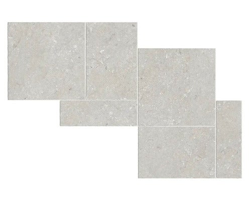 Wand- und Bodenfliese Shellstone bianco Multiformat