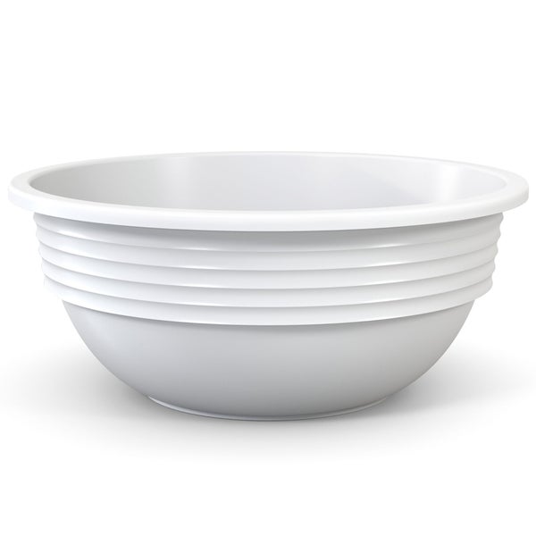 Plastard Blumenschale Weiss Ø 45 cm Pflanzschale Schale