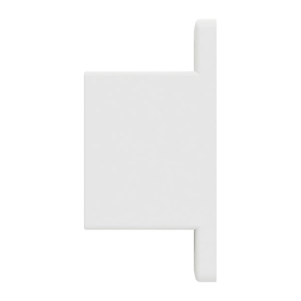 Geiger Magnet-Kurbelhalter | für 12-17 mm Stahlkurbeln | Wandabstand 25 mm | Kunststoff | weiß