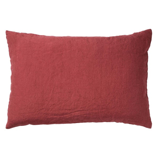 Linn Dekokissen - Unifarben 40x60 cm, Rot