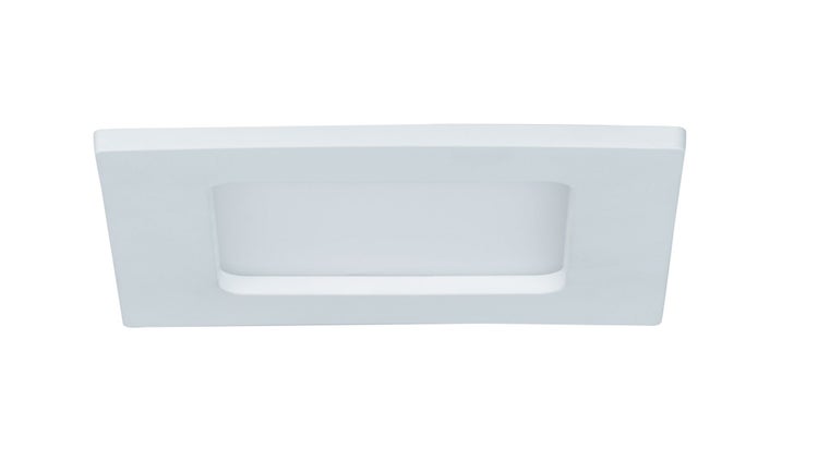 LED Einbaupanel IP44 eckig 115x115mm 6W 390lm 4000K Weiß