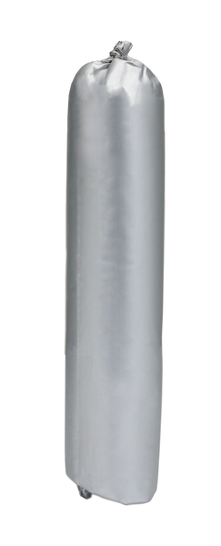 Verpackter Dämmstoff in Folie