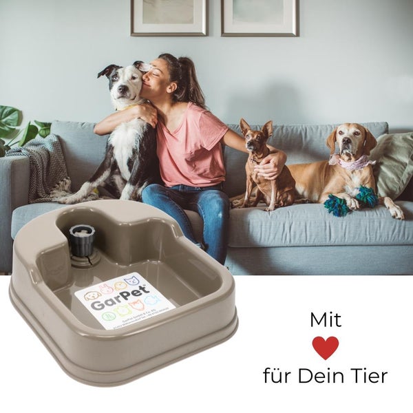 Wasserspender PET Flasche Hunde Katzen Kleintier Wasserautomat Reisetrinknapf Reisenapf Trink Napf für Unterwegs