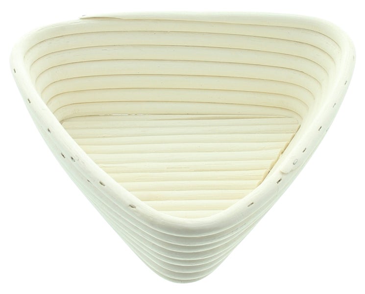 FRANK FLECHTWAREN|Gärkorb Triangle, 22 x 22 x 8 cm, RATTAN