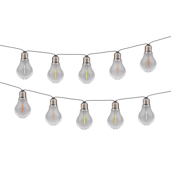 Lichterkette mit zehn LED-Lampen
