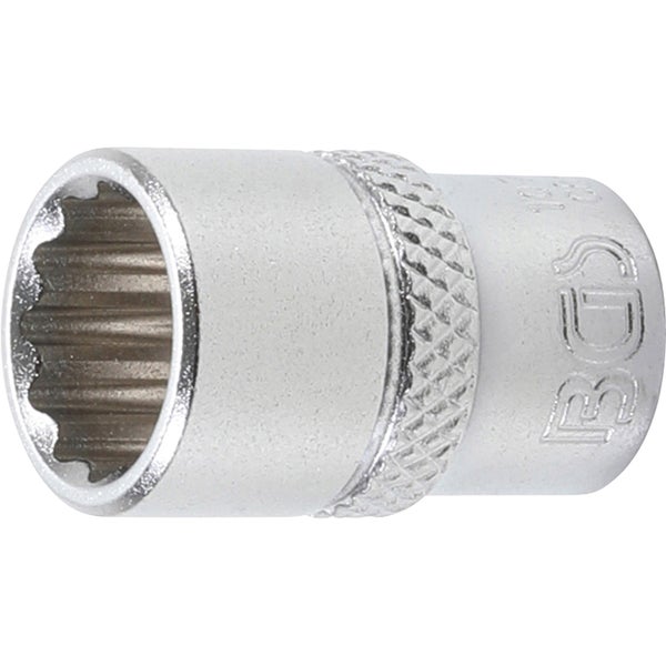 BGS Steckschlüssel-Einsatz Zwölfkant Antrieb Innenvierkant 6,3 mm (1/4) SW 11 mm - 10781