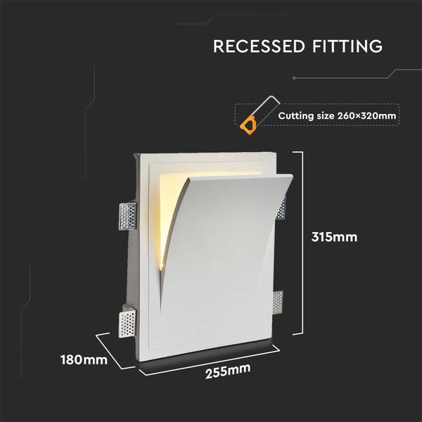 V-TAC VT-11004 - LED-Strahler - E14 Wandbeleuchtung - IP20 - Weiß