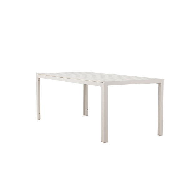 Mirko Gartentisch beige. 90 X 205 X 74 cm