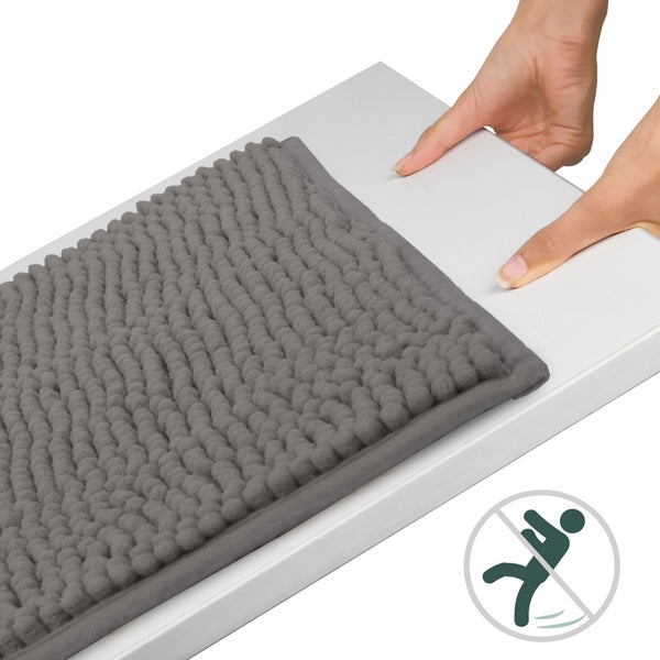 Beautissu BeauMare WR Vorleger Matte 70x120cm Anthrazit