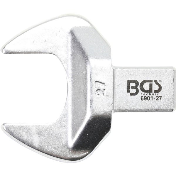 BGS Einsteck-Maulschlüssel 27 mm Aufnahme 14 x 18 - 6901-27