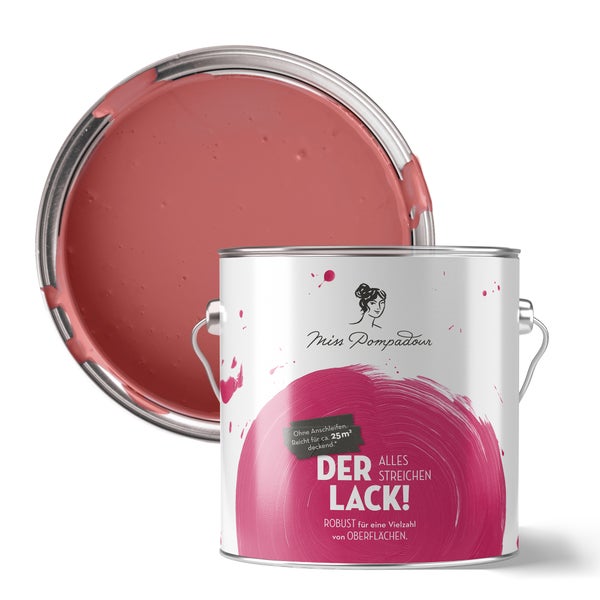 Farbeimer mit Lack von Miss Pompadour